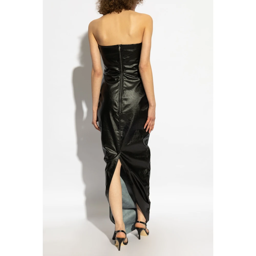 Rick Owens Prong Gown Jurk Black Dames