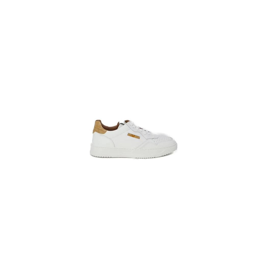 Alviero Martini 1a Classe Leren sneakers met 3 cm hak Heren Schoenen Wit