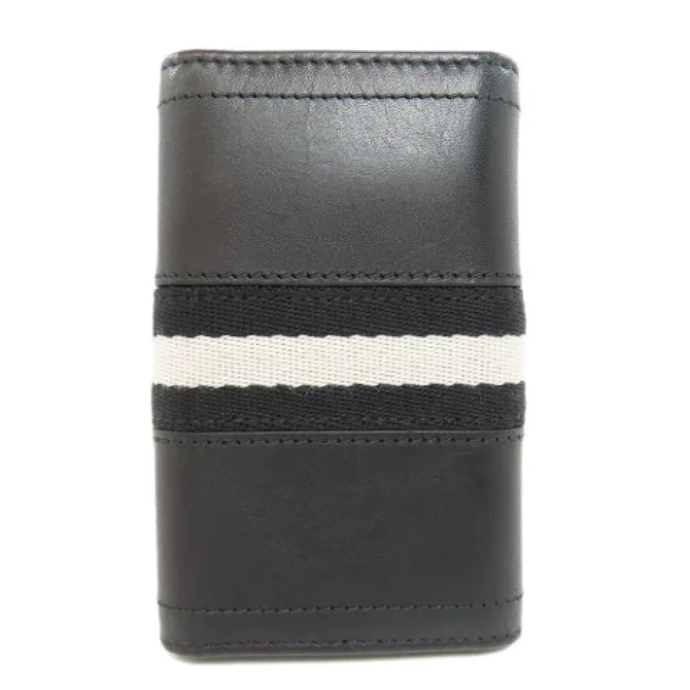 Bally Pre-owned Leather key-holders Black Dames