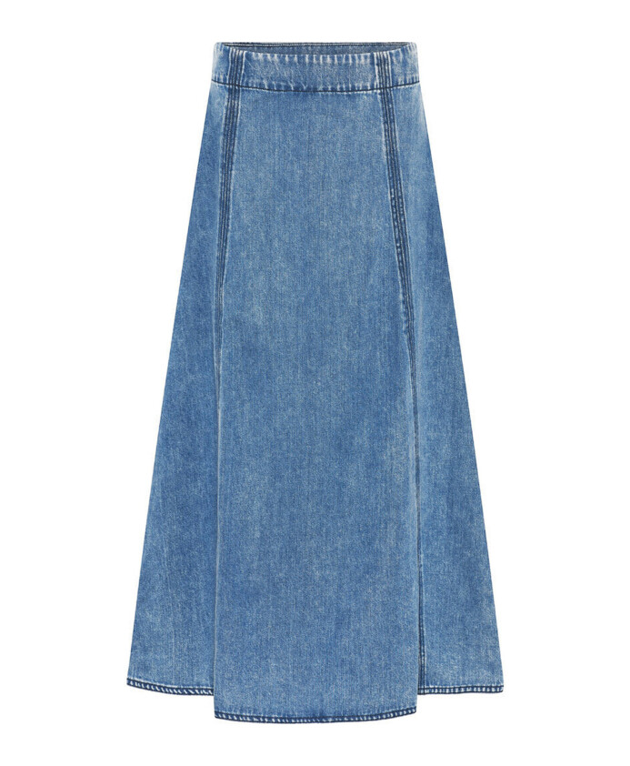 jupe-en-denim-taille-haute-a-ligne-a
