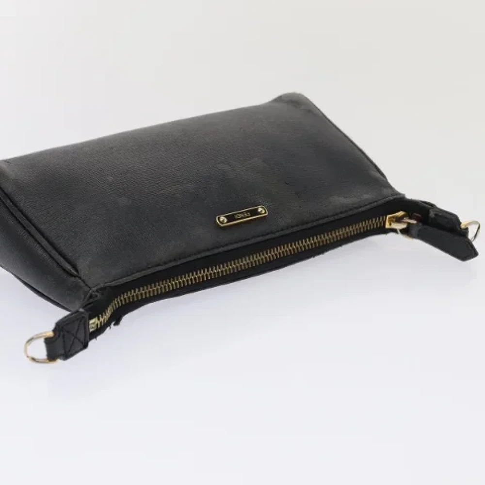 Fendi Vintage Pre-owned Leather fendi-bags Blue Dames