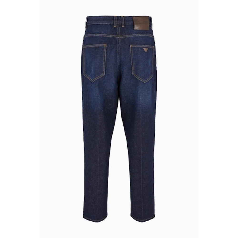 Emporio Armani Wijde pasvorm Jeans Blue Heren