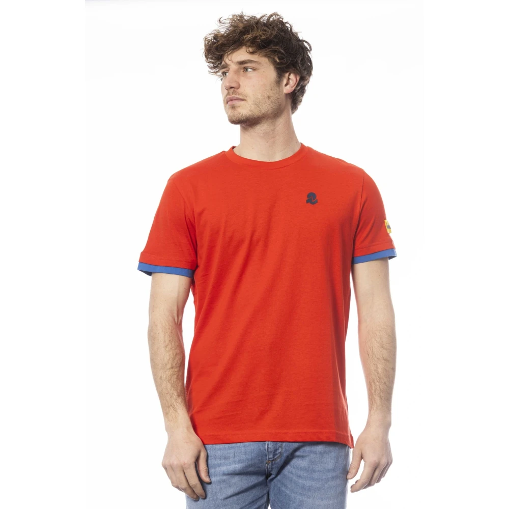 Invicta T-Shirts, Male, Xl, Doppio Logo 4451319U T-Shirt Red
