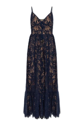 Corded Floral Lace Maxi Klänning