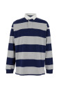 polo-a-rayures-multicolore-col-classique