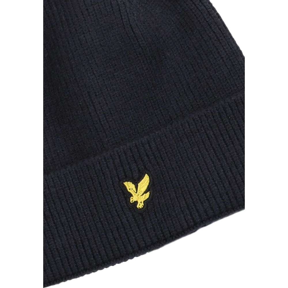 Lyle & Scott Jongens Beanie Muts Donkerblauw Blue Heren