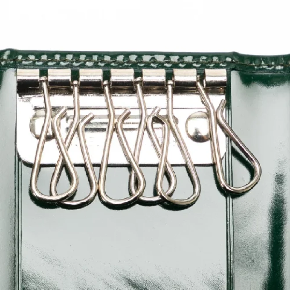Gucci Vintage Pre-owned Leather key-holders Green Dames