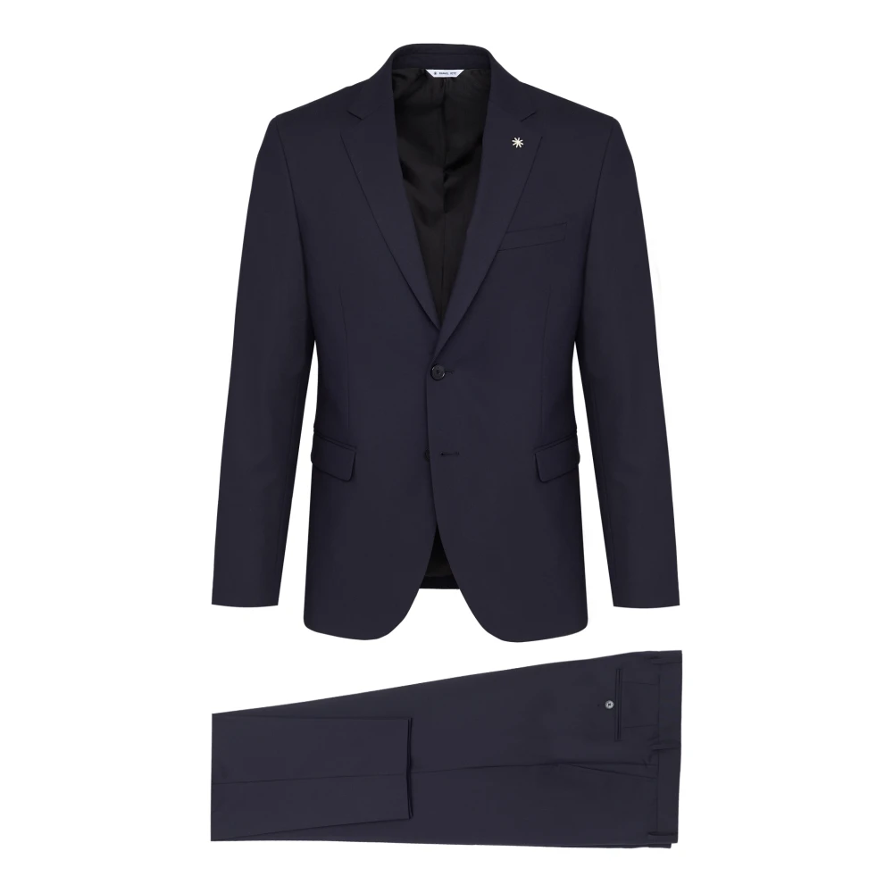 Suits > Suit Sets > Single Breasted Suits - - Manuel Ritz - Modalova