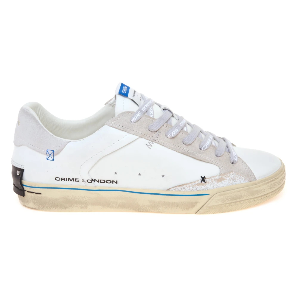 Crime London Deconstructed Chill Heren Schoenen Wit