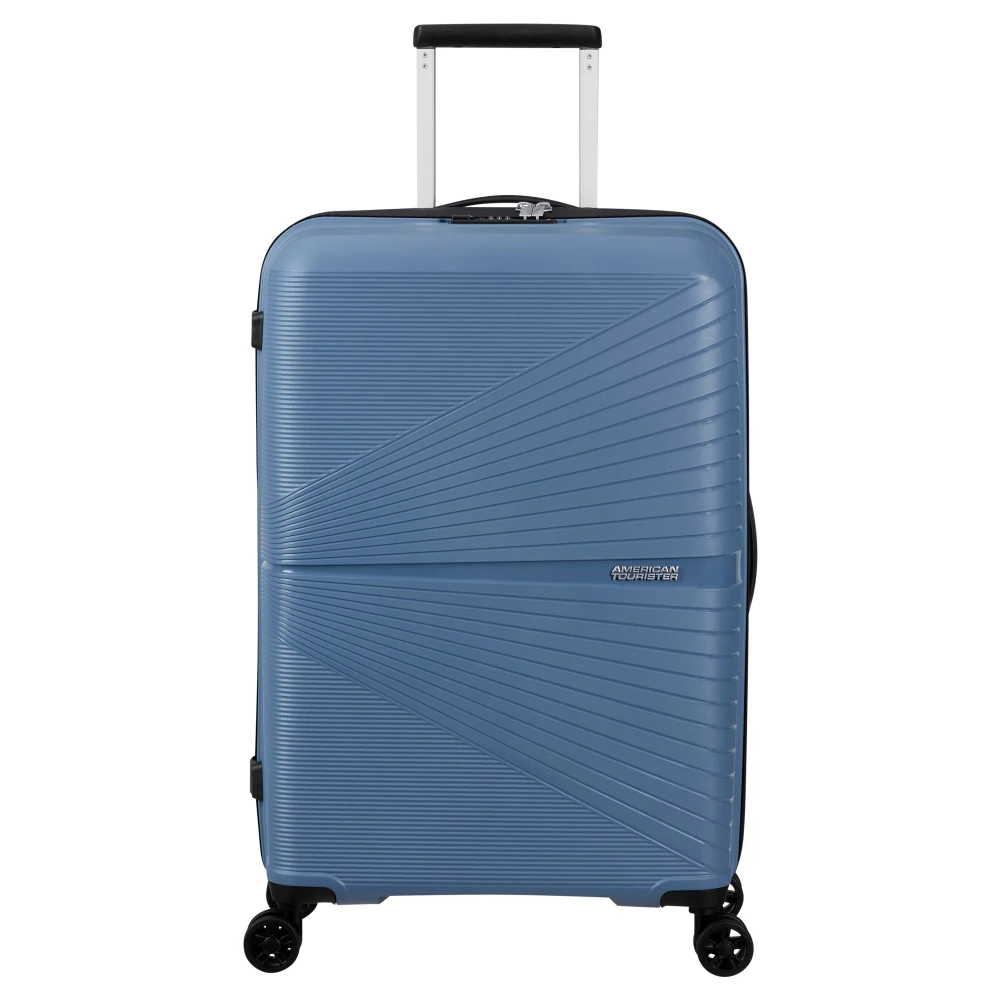 American Tourister Lichtgewicht Koffer met TSA Slot Blue Unisex