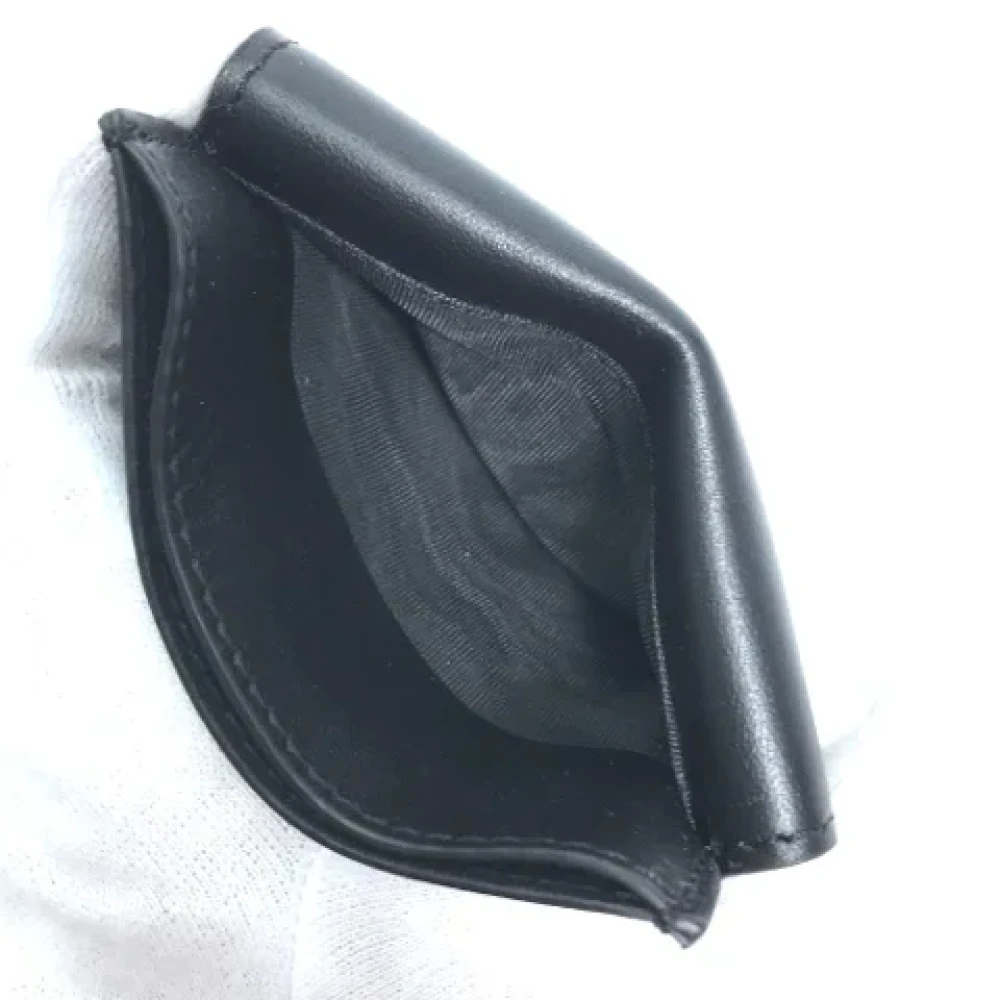 Fendi Vintage Pre-owned Leather wallets Black Dames
