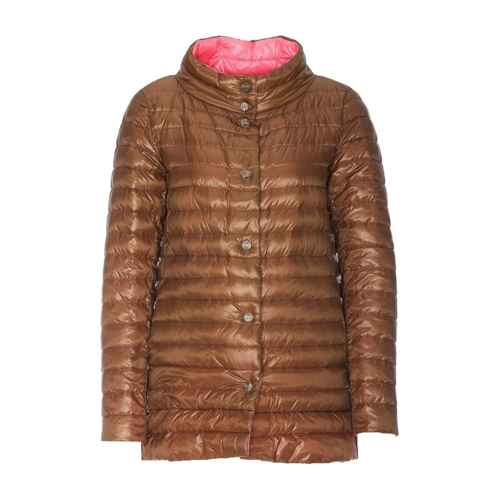Herno Women's Brown Ultralight Down Coat - Down Jackets - 3XL - Jackets