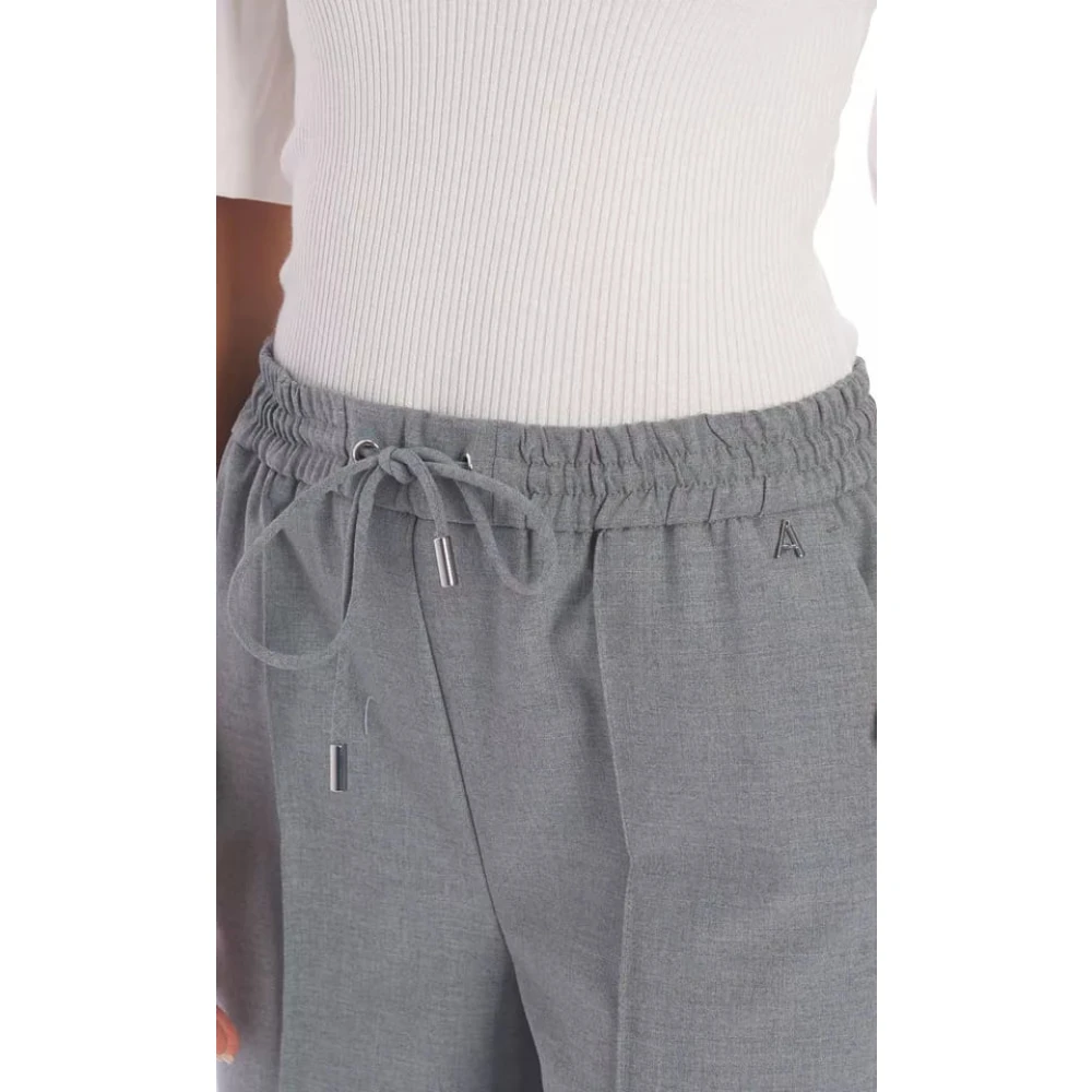 Twinset Grijze Palazzo Broek voor Vrouwen Gray Dames