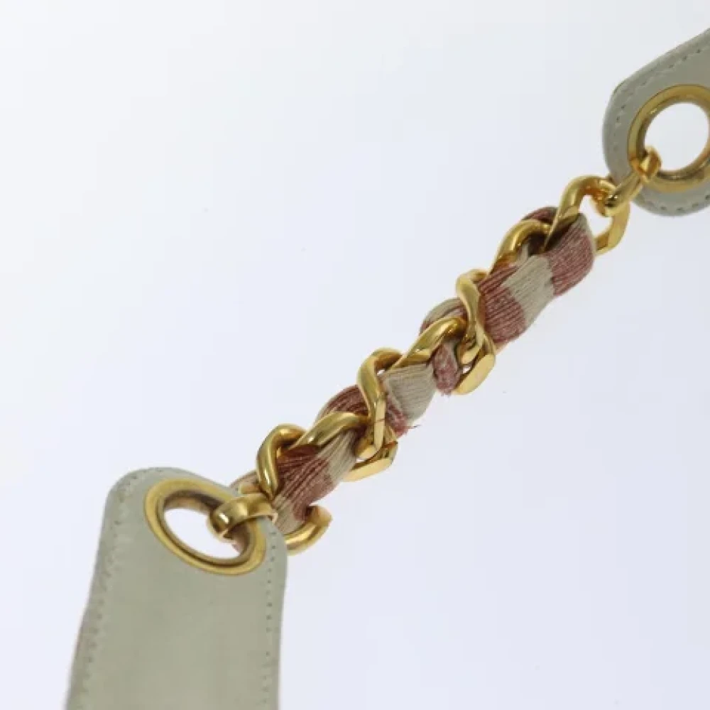 Chanel Vintage Pre-owned Canvas chanel-bags Red Dames