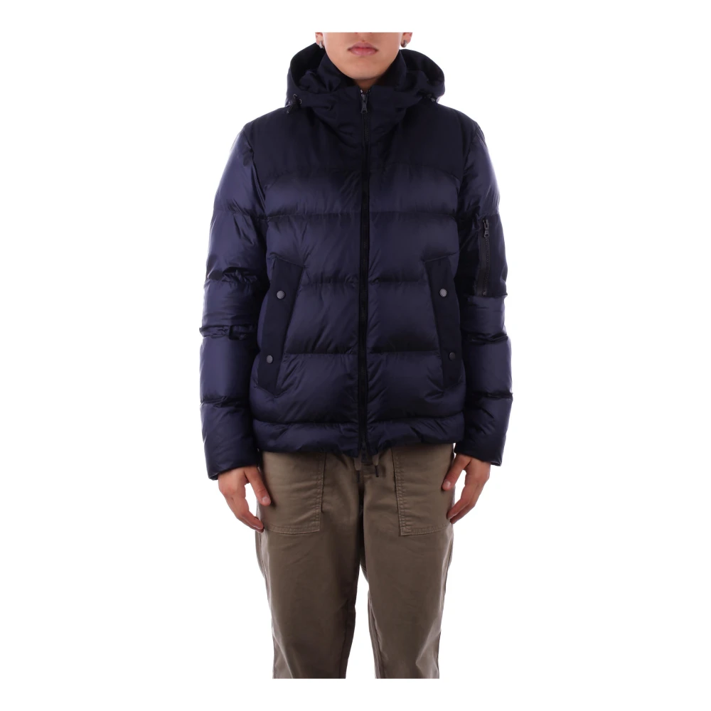 PAUL & SHARK Blauwe capuchon jas Blue Heren
