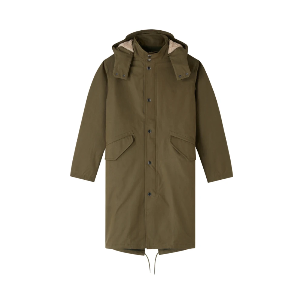 A.p.c. - Coats > Parkas - Green - A.p.c. - Modalova