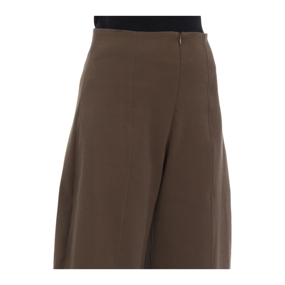 Cortana Ballonstijl Broek voor Vrouwen Brown Dames