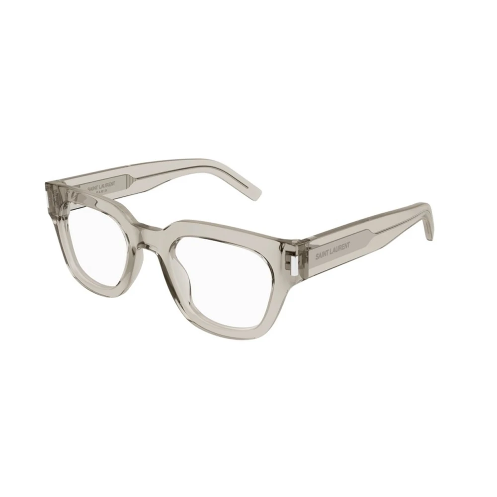 Saint Laurent Beige Stijlvolle Zonnebril Beige Dames