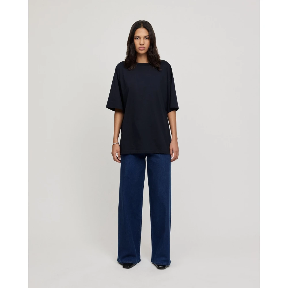 IVY OAK Kyla Rose Top Blue Dames