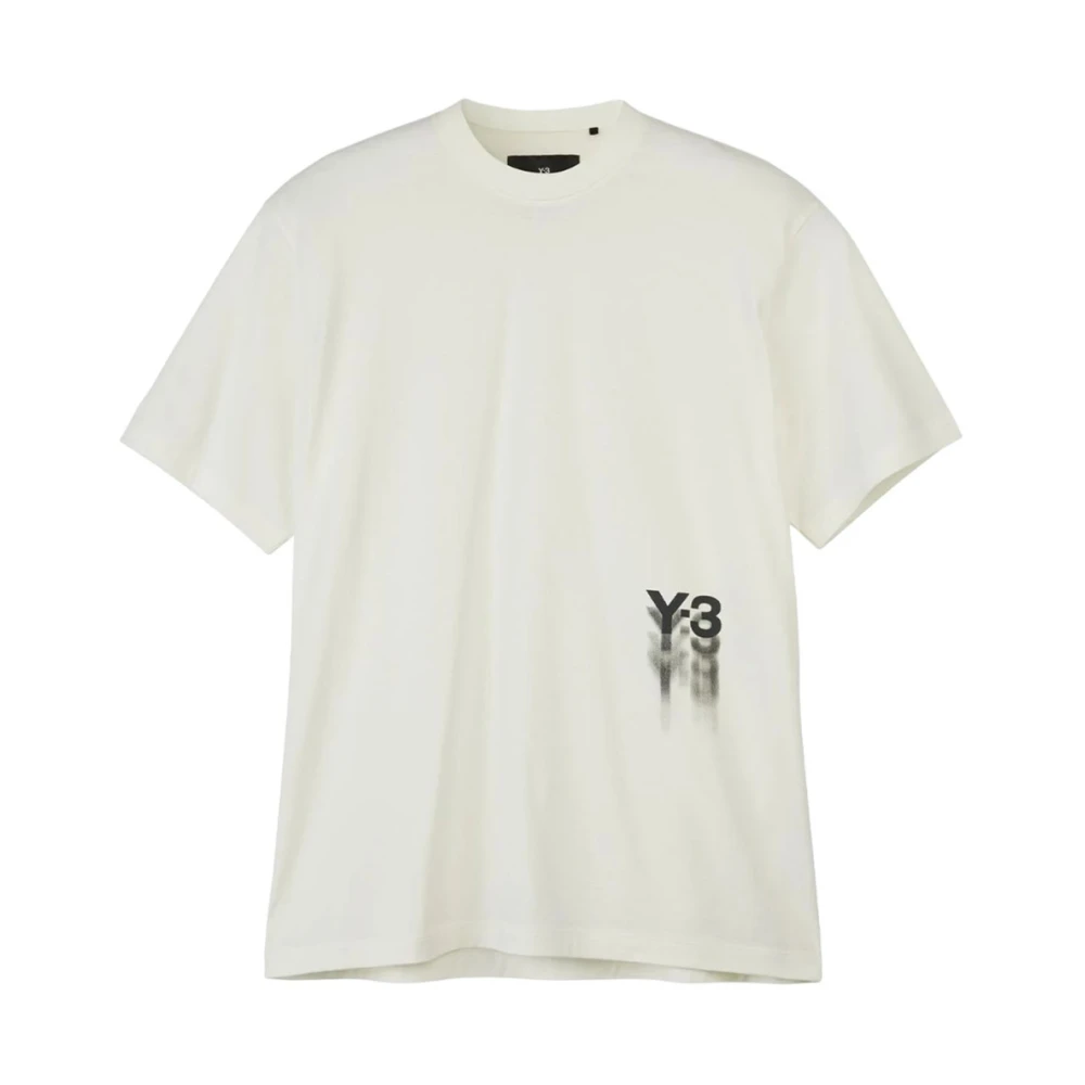 Y-3 Sportief T-shirt met korte mouwen White Heren