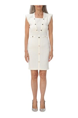 elegant-button-front-mini-dress