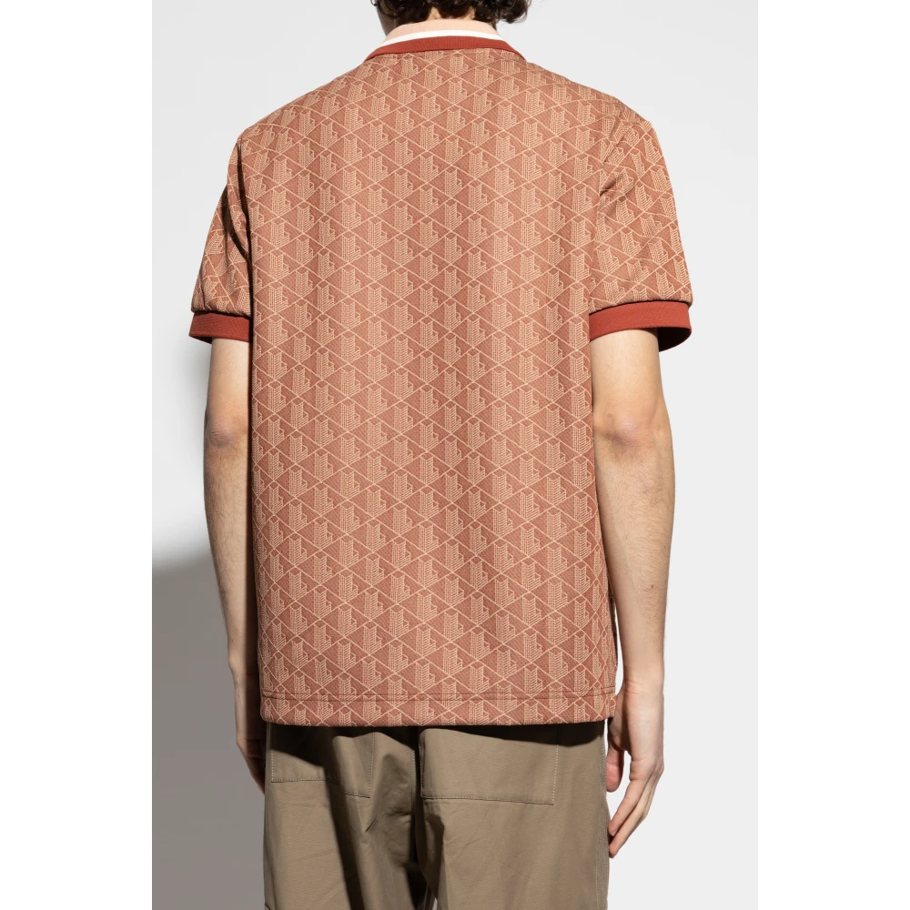 Lacoste Polo met logo Multicolor Heren