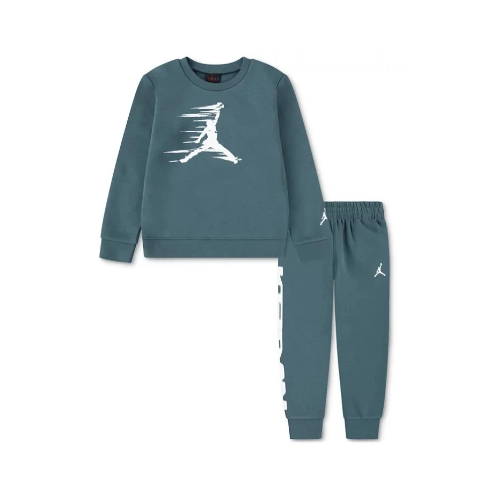 Jordan Barn Grön Sweatshirt Set Green, Unisex