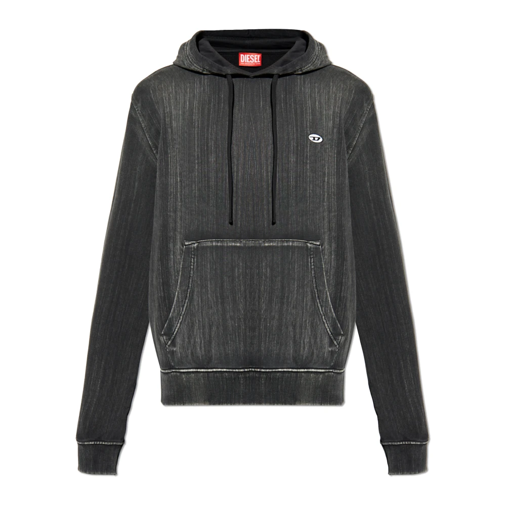 Diesel Sweatshirt S-Ginn-Hood-K43 Gray Heren