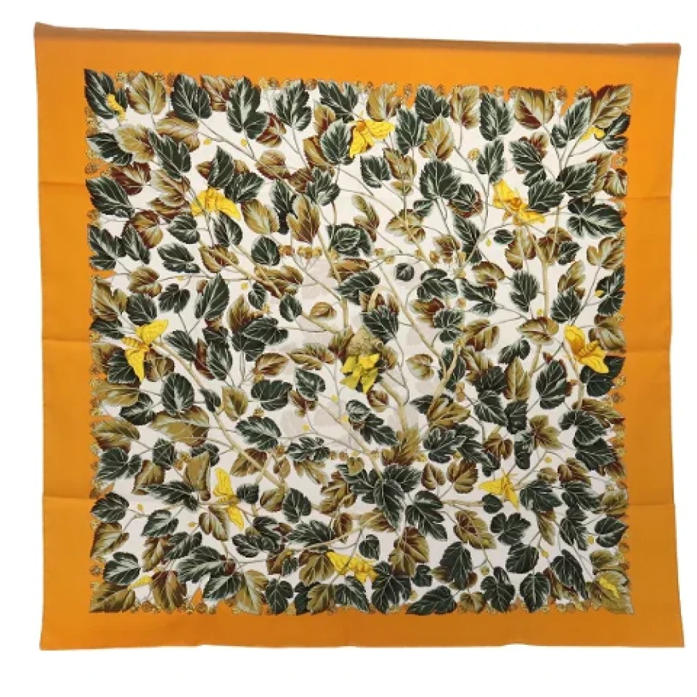 Pre-owned > Pre-owned Accessories > Pre-owned Scarves - - Hermès Vintage - Modalova