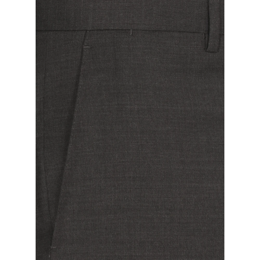 Lardini Grijze dubbelrijige wollen pak Gray Heren