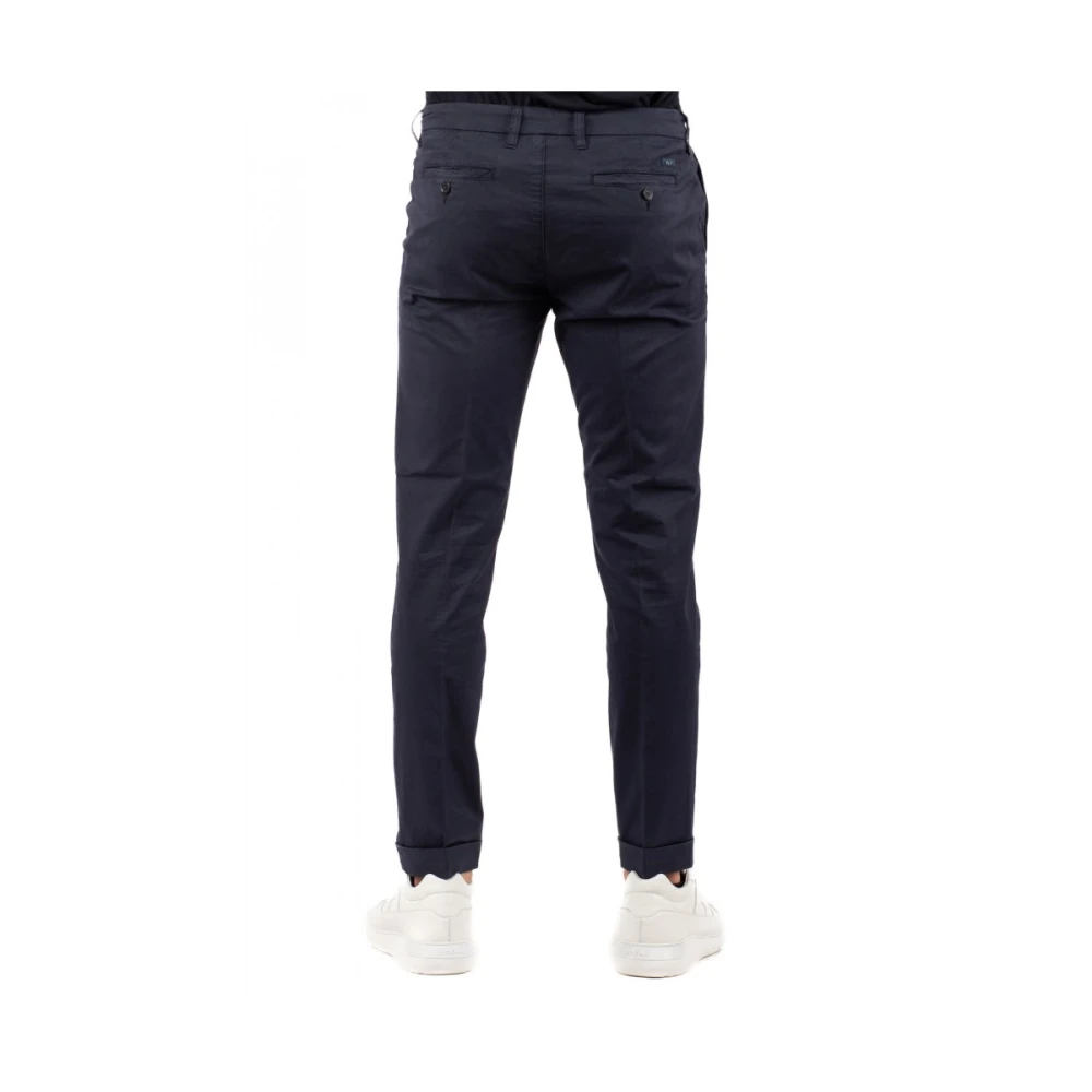 Fay Stijlvolle Herenbroek Blue Heren