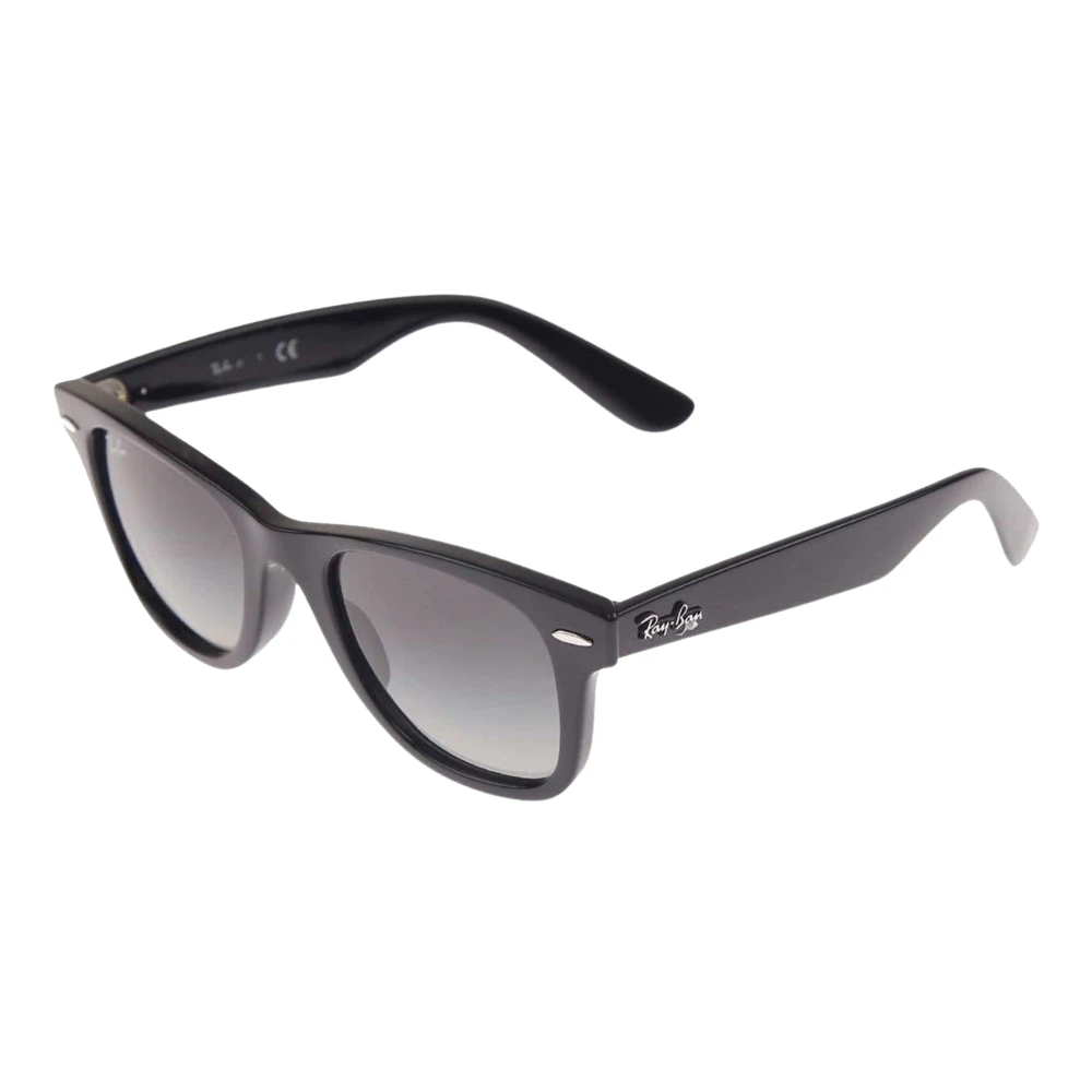 Ray-Ban Black Sunglasses, Unisex, One Size, Wayfarer Sunglasses