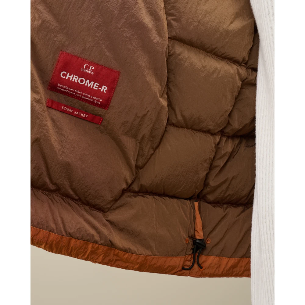 C.P. Company Oranje Donsjas Goggle Stijl Orange Heren