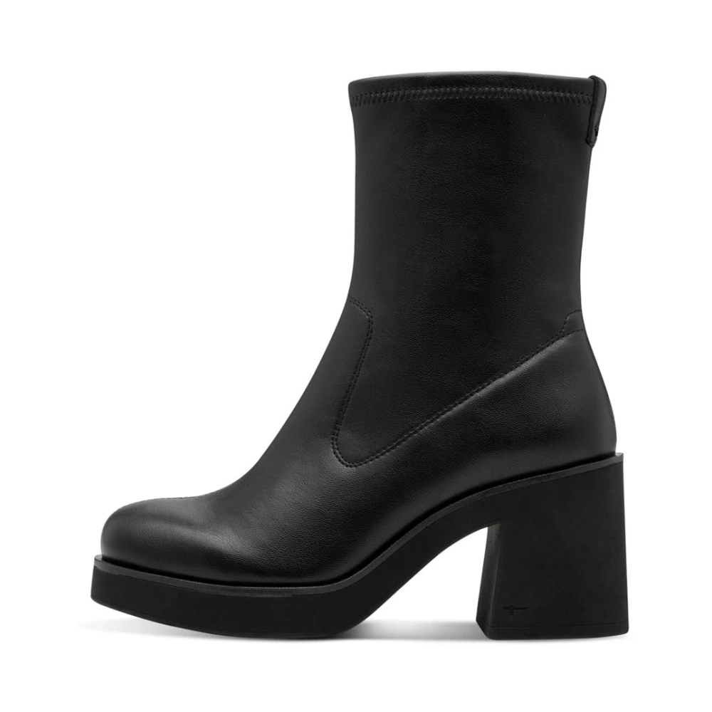Tamaris Women's Black Heeled Boots, 7 Uk, Bootie