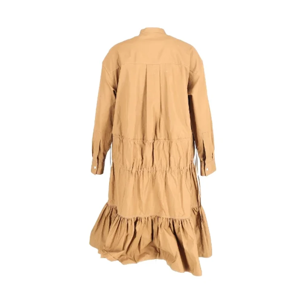 Marni Pre-owned Cotton dresses Brown Dames