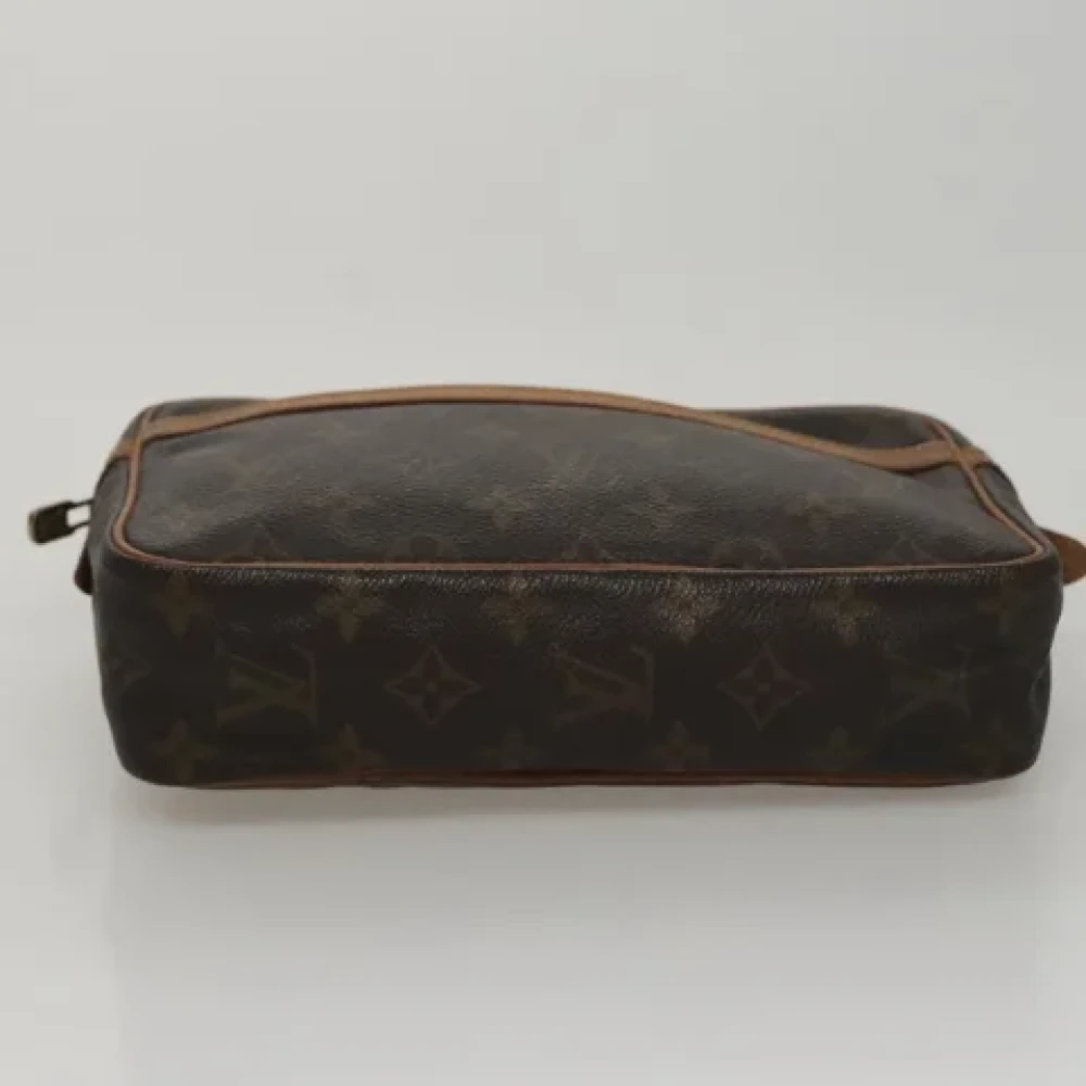 Louis Vuitton Vintage Pre-owned Canvas clutches Brown Dames