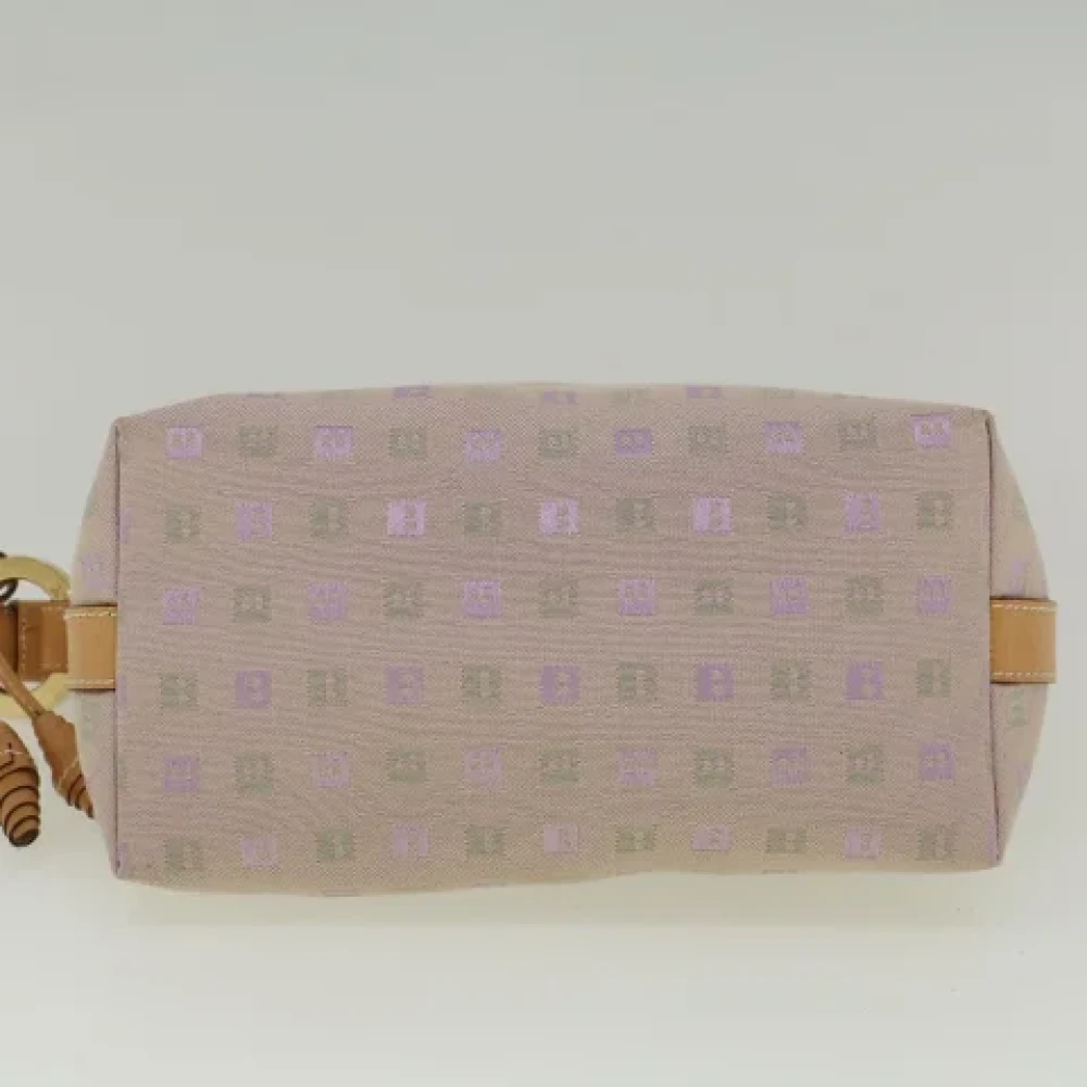 Bally Pre-owned Canvas shoulder-bags Pink Dames