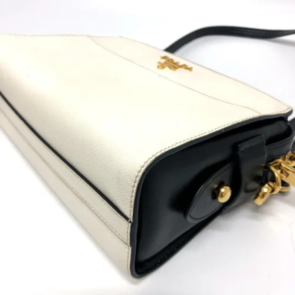 Prada Vintage Pre-owned Fabric prada-bags White Dames