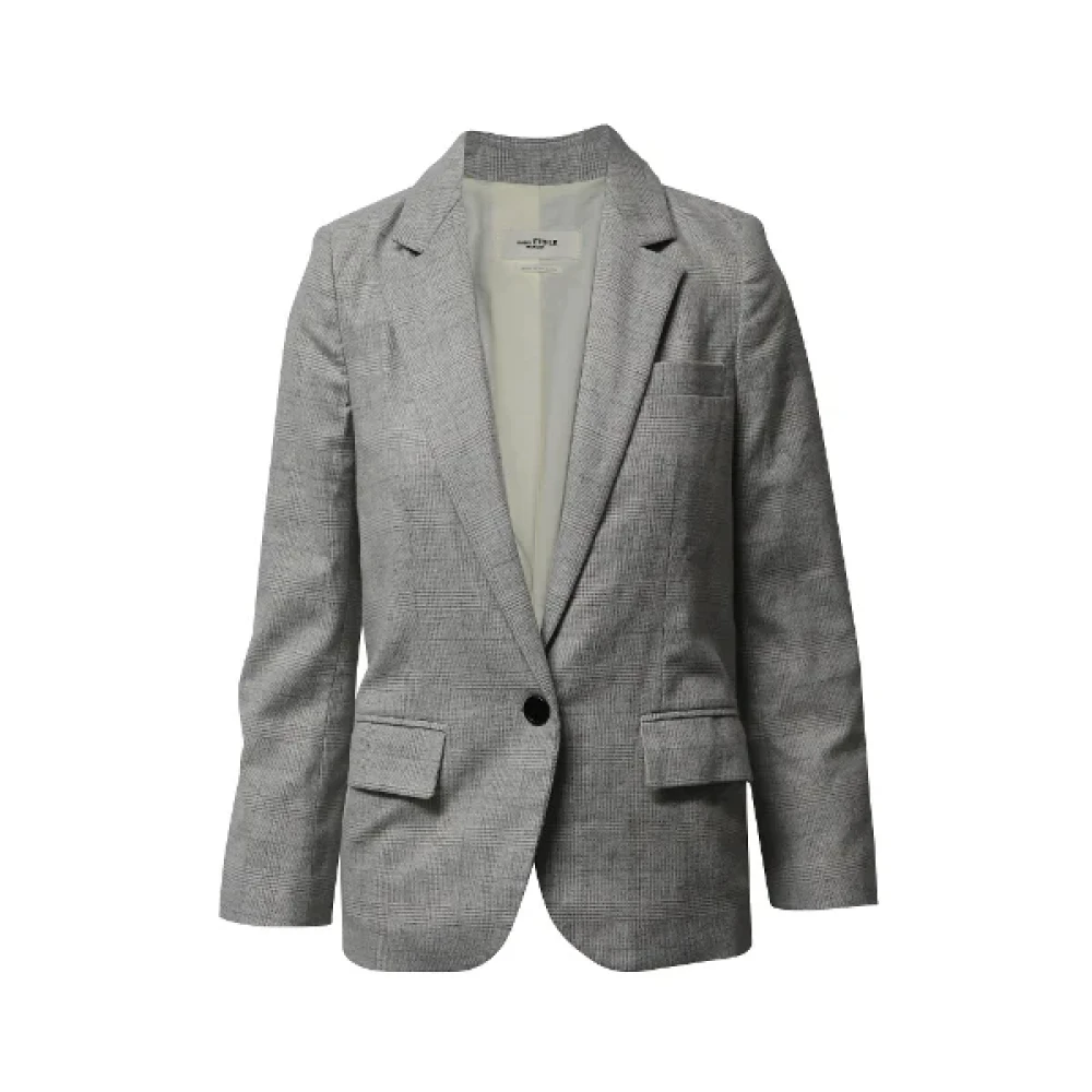 Isabel Marant Pre-owned Cotton outerwear Gray Dames