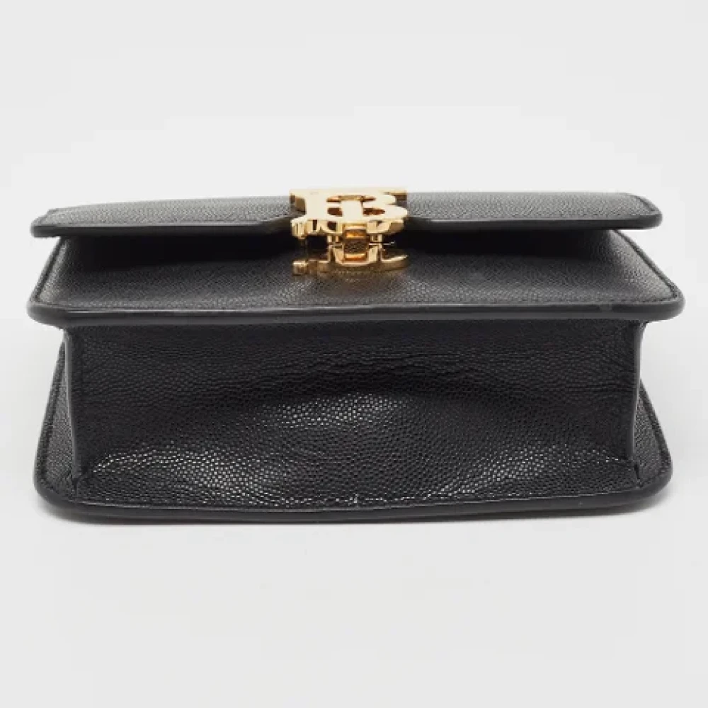 Burberry Vintage Pre-owned Leather burberry-bags Black Dames