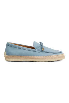 Loafers med flätad kant