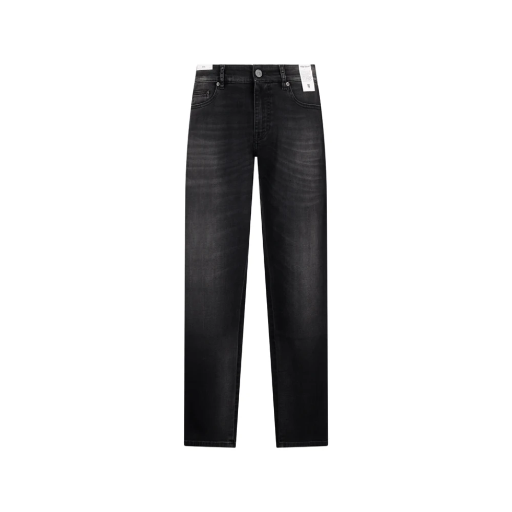 Pt Torino Men's Black Rock Trousers - Slim Fit Jeans - W31 - Jeans
