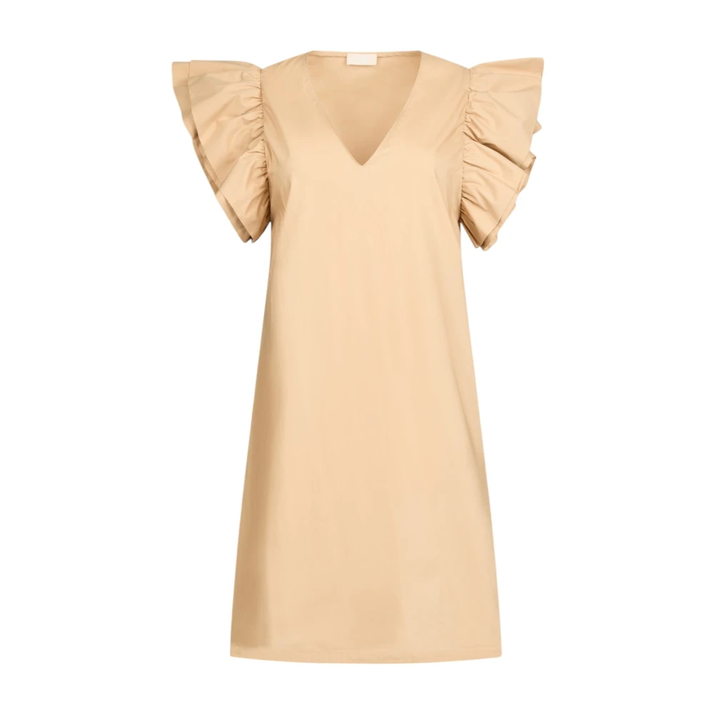 Liu Jo Women's Beige Short Dresses, 2XS, Short Dress