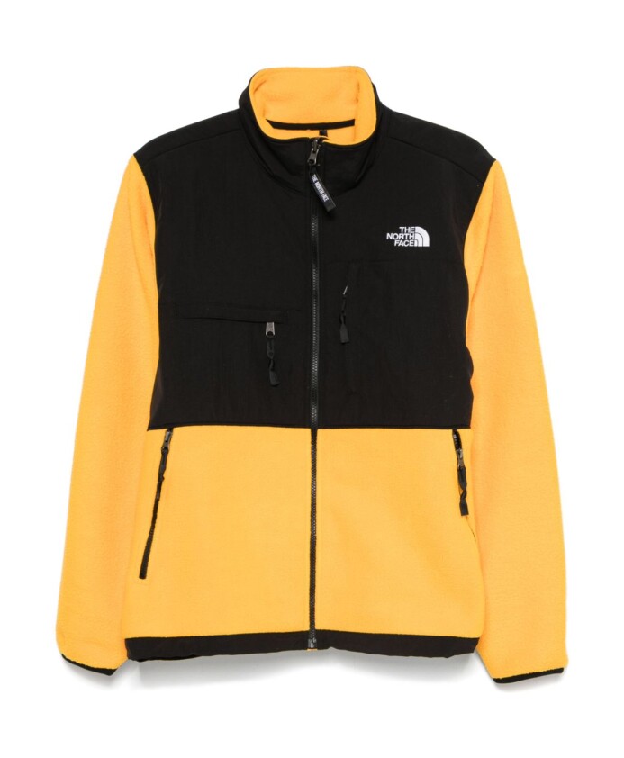 pull-en-polaire-jaune-avec-fermeture-eclair