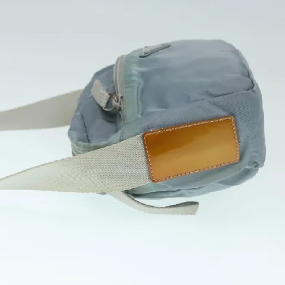 Prada Vintage Pre-owned Fabric prada-bags Blue Dames