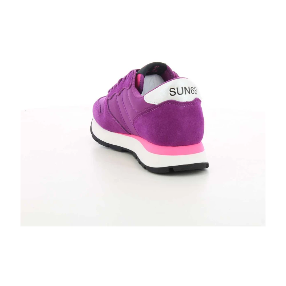 Sun68 Fuchsia Ally Solid Damesschoenen Purple Dames