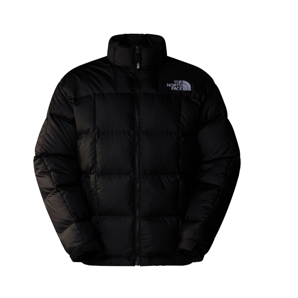 The North Face Zwarte jas met rits en zakken Black Heren