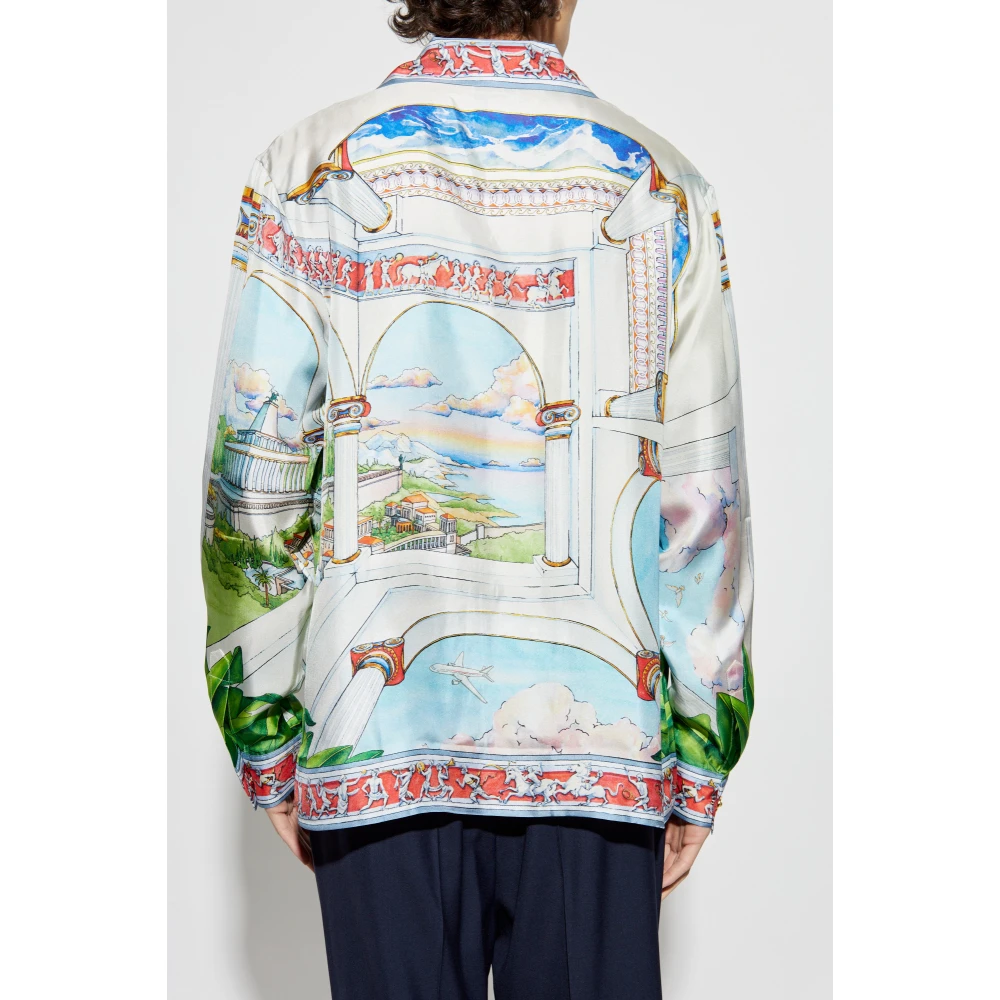 Casablanca Zijden overhemd Multicolor Heren