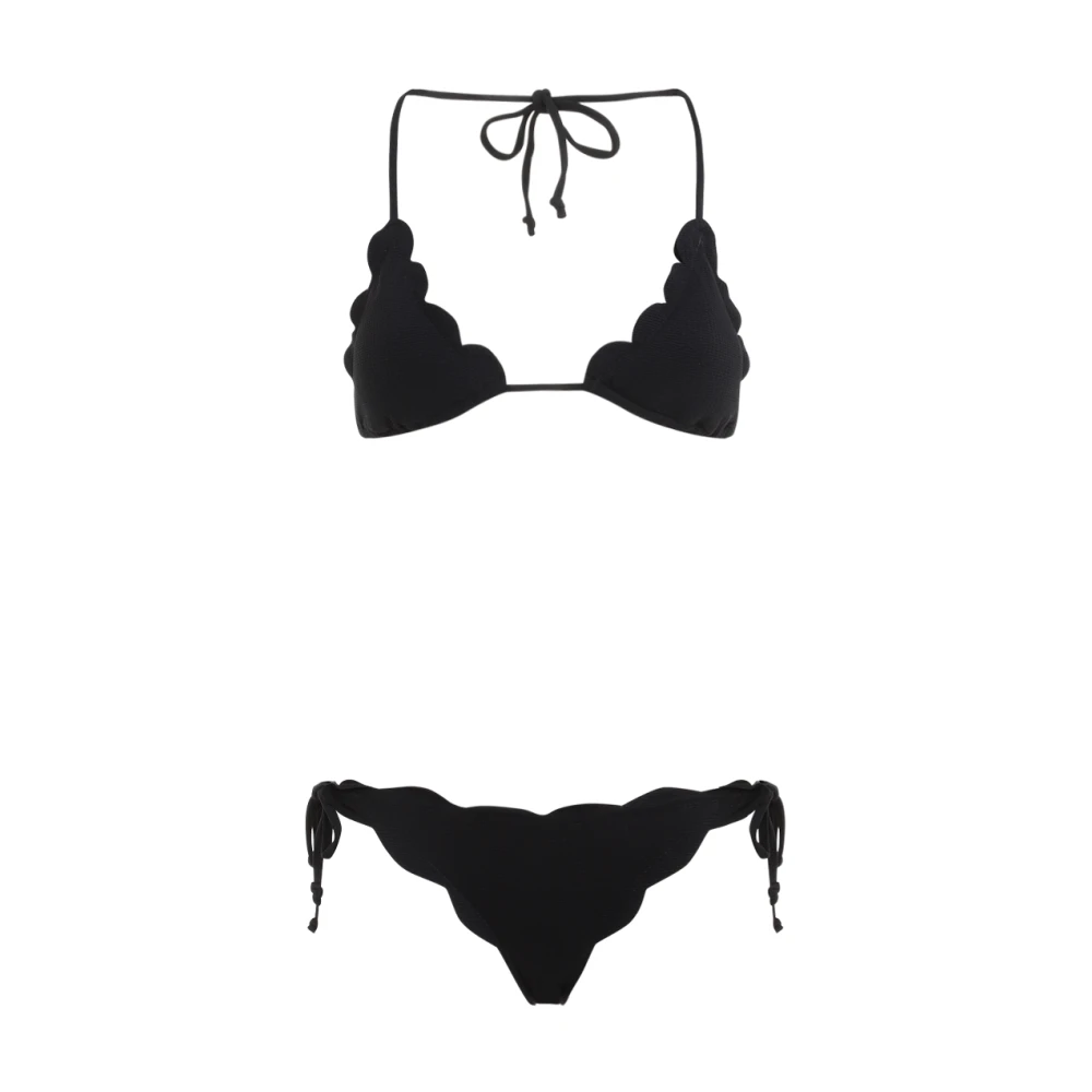 Marysia Svart Triangel Bikini Badkläder Black, Dam