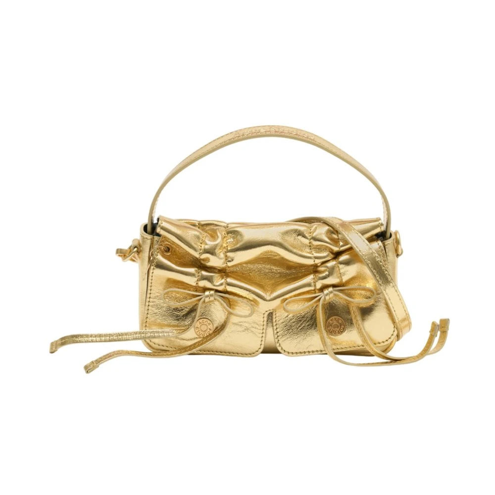 Acne Studios Women's Yellow Handbags, One Size, Multipocket Micro Lux Crossbody
